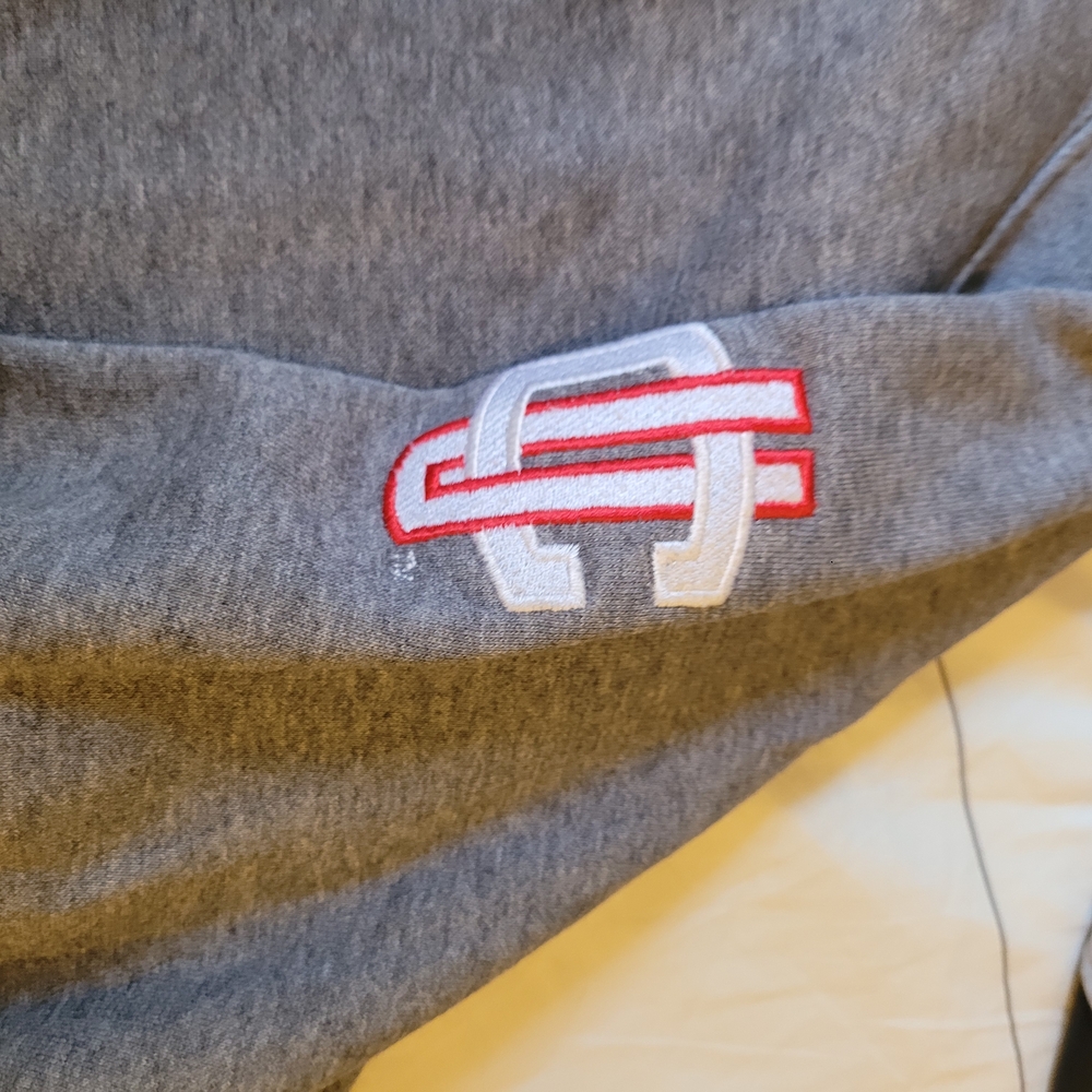 Nike Gray Connecticut Hoodie XXL - Picture 2 of 3